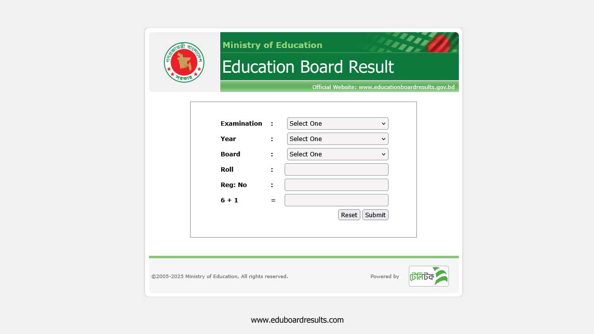 Education Board Result