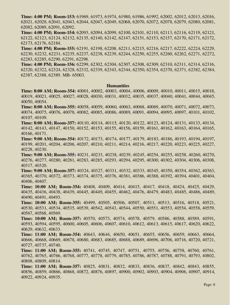 NDC Admission Result 2025-8