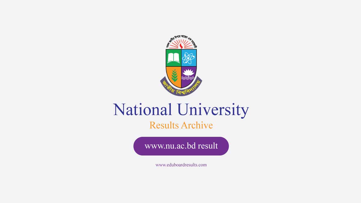 www.nu.ac.bd result