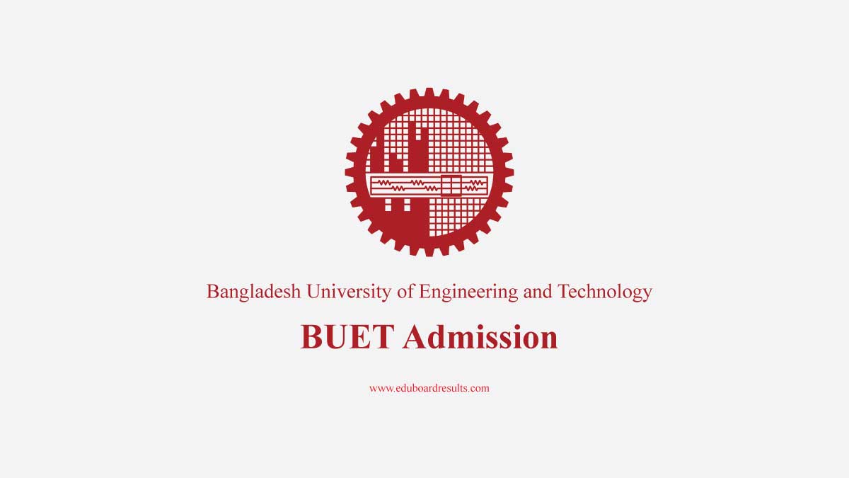 BUET Admission