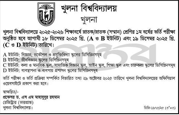 KU Admission 2025-26